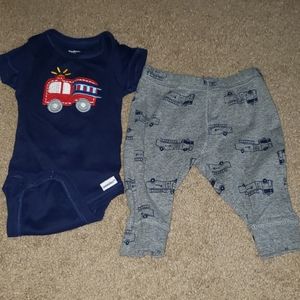 Baby onesie and pants set
